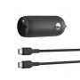 Auto lādētājs Belkin CCA004bt1MBK-B6 Ātrā uzlāde USB Type-C 1m