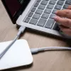 Green Cell PowerStream KABGC07W USB-C uz Lightning vads, MFi, Power Delivery, 1 m, 29 W, balts