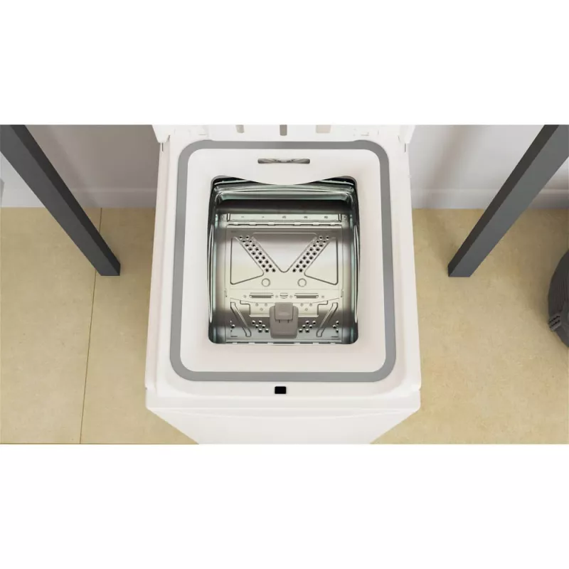Whirlpool NTDLR 6040S PL/N veļas mazgājamā mašīna, augšējā ielāde, 6 kg, 951 apgr./min, balta