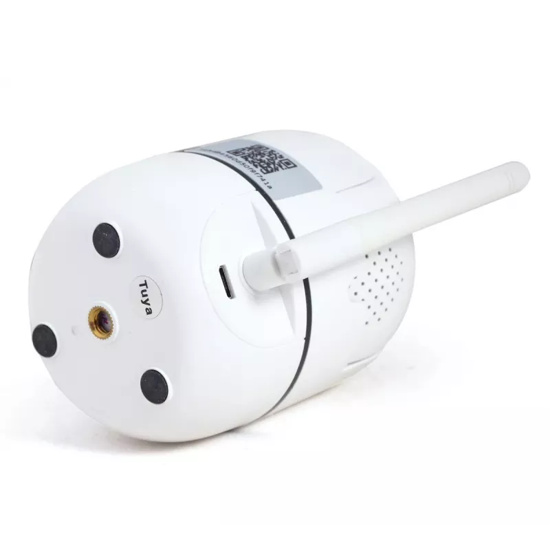 Gembird TSL-CAM-WRHD-02 viedā pagriežama Wi-Fi kamera telpām, Full HD 1080p, Tuya, 355° pagrieziens, balta