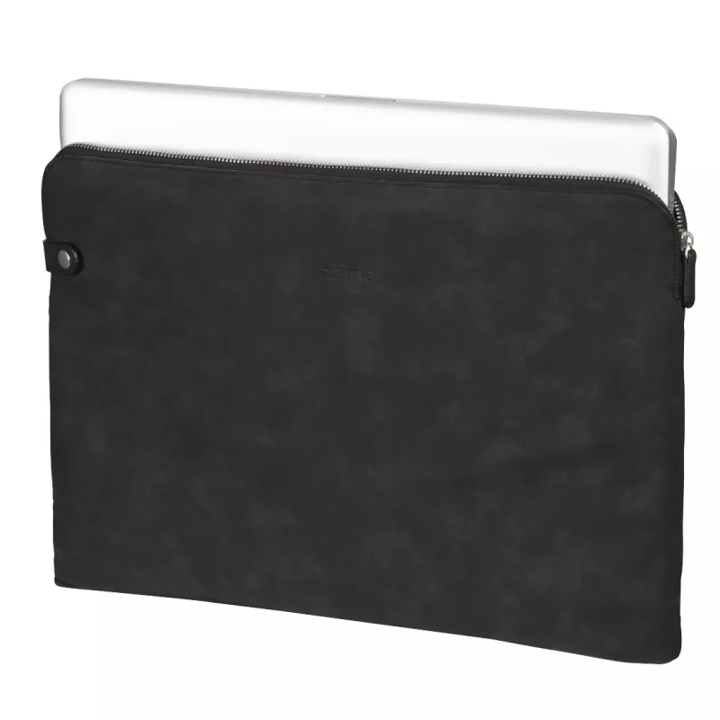 Hama Classy Sleeve 15,6" (39,6 cm) klēpjdatora futrālis, poliuretāns, melnā krāsā
