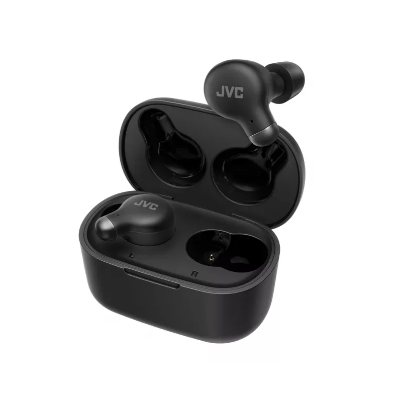 JVC HA-A25T Bezvadu austiņas True Wireless Stereo (TWS) Iekšauss Zvanu/Mūzikas Bluetooth Melnas
