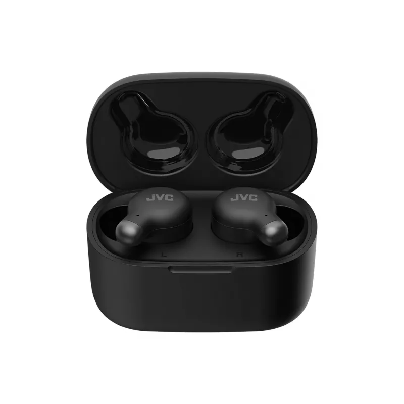JVC HA-A25T Bezvadu austiņas True Wireless Stereo (TWS) Iekšauss Zvanu/Mūzikas Bluetooth Melnas
