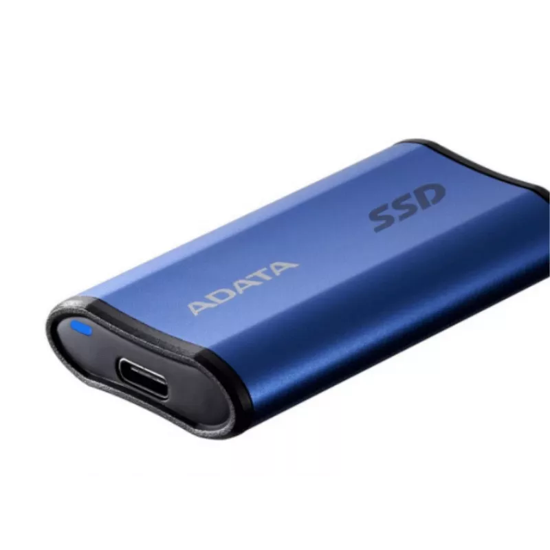 ADATA SE880 500 GB ārējais SSD disks, USB-C 3.2 Gen 2x2 (20 Gbit/s), līdz 2000 MB/s, zilā krāsā