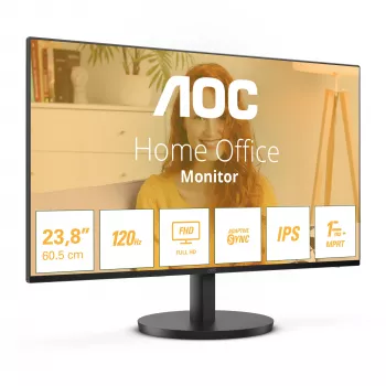 AOC 24B3HA2 23.8 collu Full HD LED monitors, 120Hz, 1ms MPRT, melns