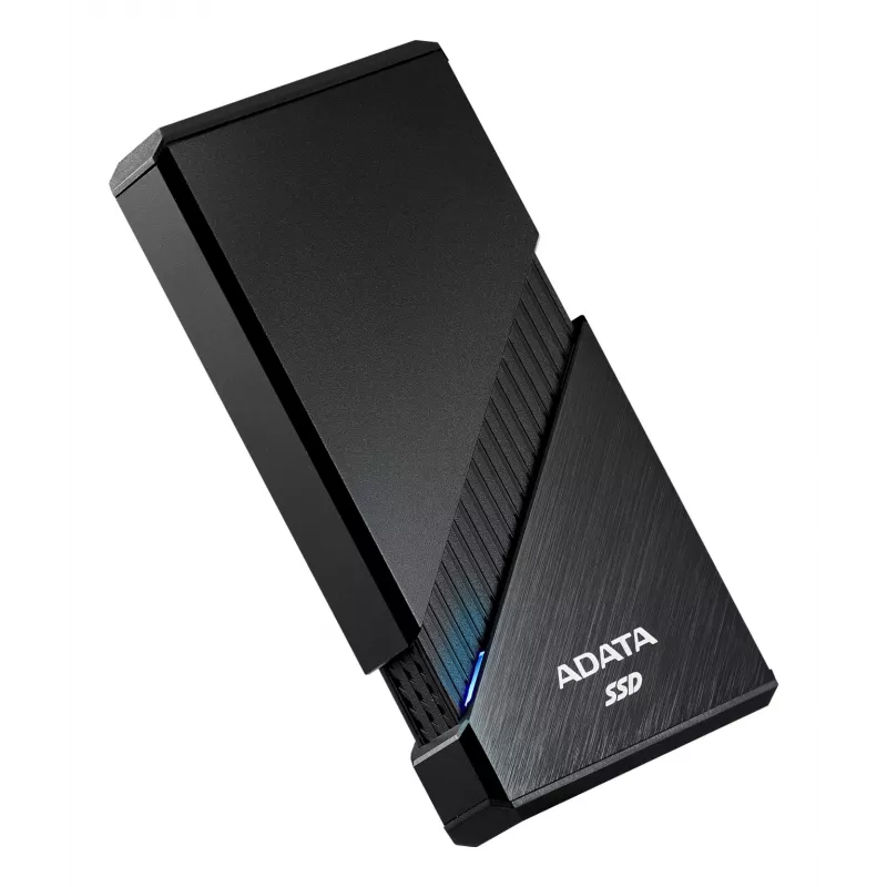ADATA SE920 4 TB ārējais SSD USB4 Gen 3x2 melns