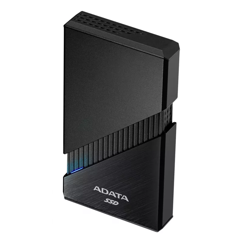 ADATA SE920 4 TB ārējais SSD USB4 Gen 3x2 melns