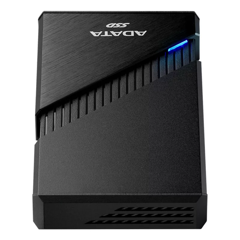ADATA SE920 4 TB ārējais SSD USB4 Gen 3x2 melns