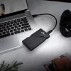 ADATA SE920 4 TB ārējais SSD USB4 Gen 3x2 melns