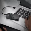 ADATA SE920 4 TB ārējais SSD USB4 Gen 3x2 melns