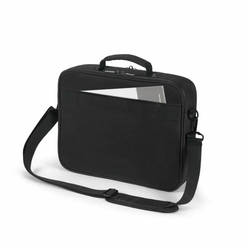DICOTA Eco Multi Core - 15-17.3 collu piezīmjdatora soma - Melna / 300d 100% Pārstrādāts PET Poliesters