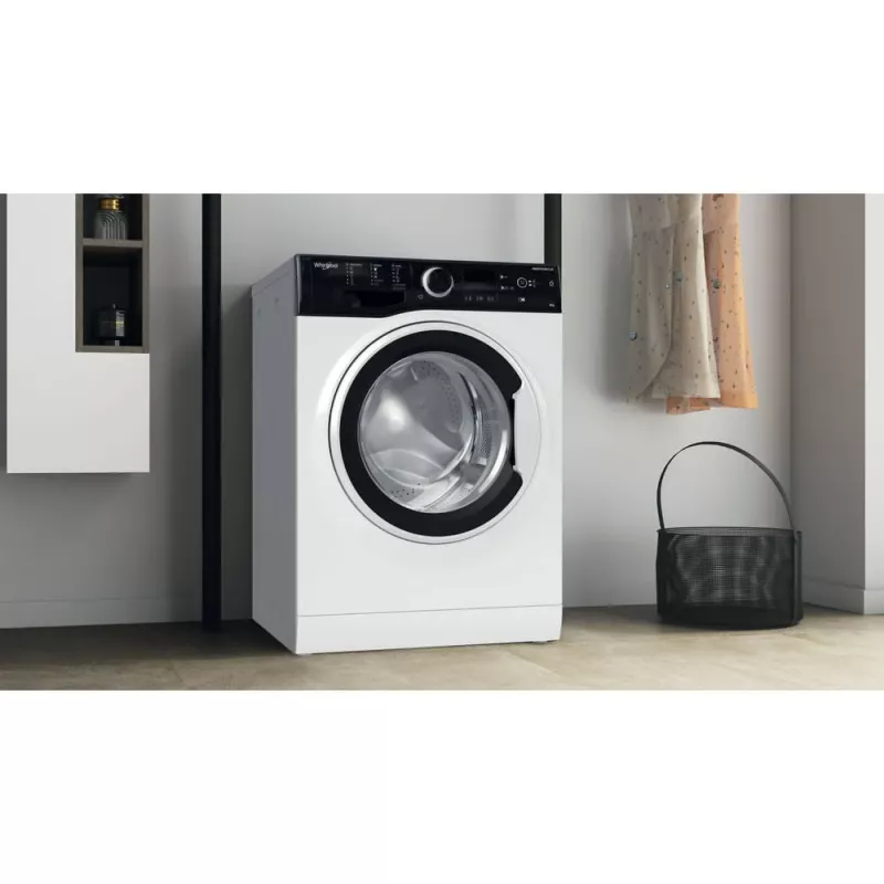 Whirlpool WRBSS 6249 S EU veļas mazgājamā mašīna, priekšpuses ielāde, 6 kg, 1200 RPM, balta