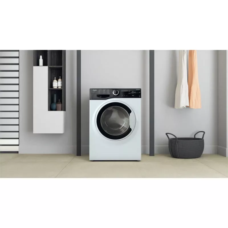 Whirlpool WRBSS 6249 S EU veļas mazgājamā mašīna, priekšpuses ielāde, 6 kg, 1200 RPM, balta