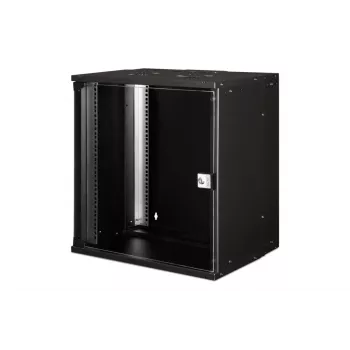 DIGITUS 19 inch 12U sienas montāžas skapis - SOHO PRO 595 x 540 x 400mm melns