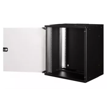 DIGITUS 19 inch 12U sienas montāžas skapis - SOHO PRO 595 x 540 x 400mm melns