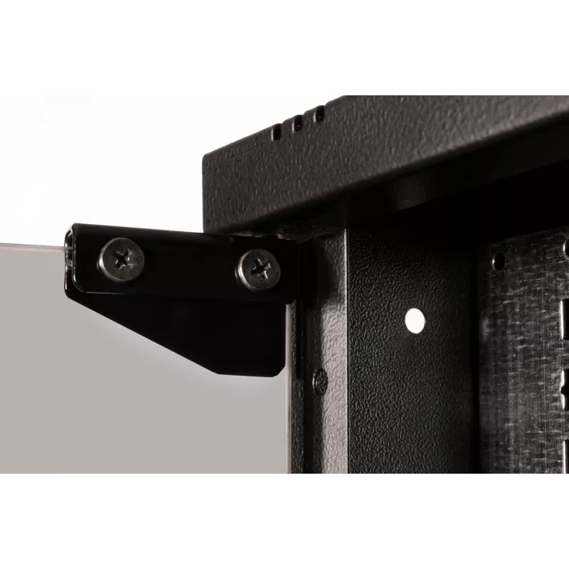 DIGITUS 19 inch 12U sienas montāžas skapis - SOHO PRO 595 x 540 x 400mm melns