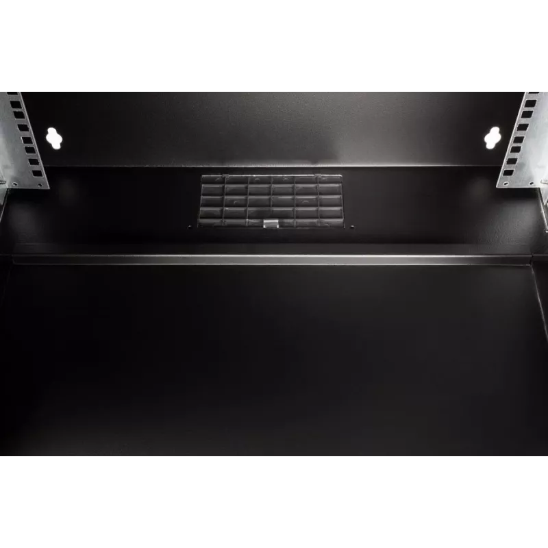 DIGITUS 19 inch 12U sienas montāžas skapis - SOHO PRO 595 x 540 x 400mm melns