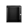 DIGITUS 19 inch 12U sienas montāžas skapis - SOHO PRO 595 x 540 x 400mm melns