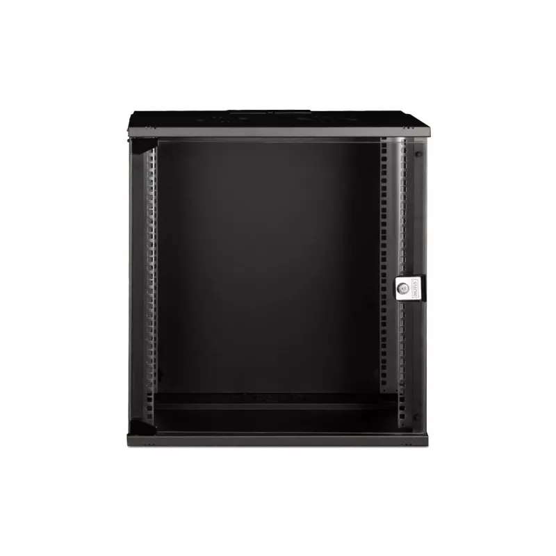 DIGITUS 19 inch 12U sienas montāžas skapis - SOHO PRO 595 x 540 x 400mm melns