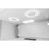 DIGITUS 4U sienas montāžas skapis - SOHO neizjaukts 241x540x400mm pilna stikla priekšējās durvis pelēks