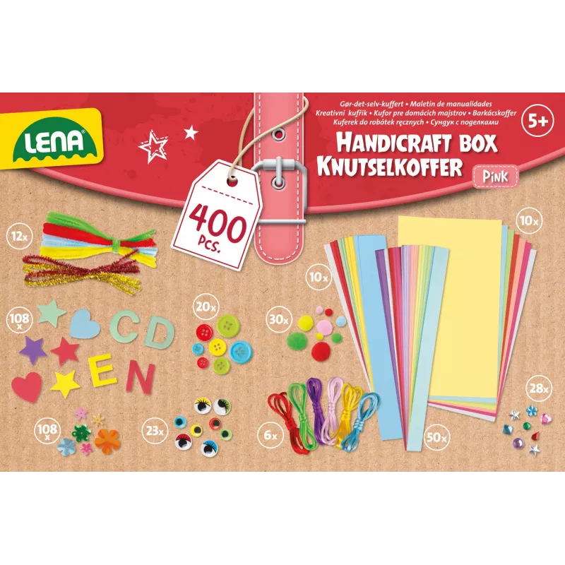 Bērnu rokdarbu komplekts Lena SM42714 Daudzkrāsains vecumam 5+