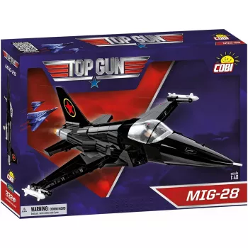 Cobi Top Gun MiG-28 5859 būvkomplekts, 1:48 mēroga modelis, kolekcionējams ķieģeļu komplekts
