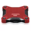 ADATA SD620 2 TB ārējais SSD, Micro-USB B 3.2 Gen 2, melns/sarkans