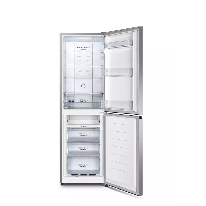 Brīvstāvošs ledusskapis ar saldētavu Gorenje NRK 418 ECS4 — 256 L, No Frost, 41 dB, E klase