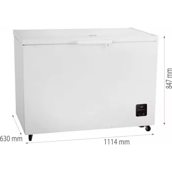 Saldētava lāde Gorenje FH30EAW — 297 L neto, energoklase E, brīvi stāvoša, displejs, balta