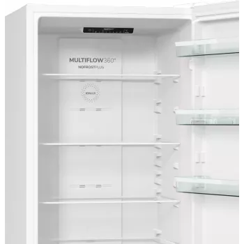 Gorenje Kombinētais ledusskapis NRK6202EW4 BK070B, 331 L, No Frost (ledusskapis), SN-N, 9 kg/24h, E, Balts