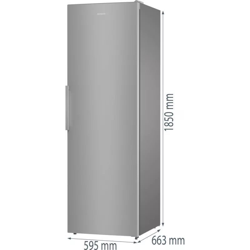 Gorenje R619EES5 BK065B ledusskapis, 398 L, SN-N, 38 dB, E, pelēks