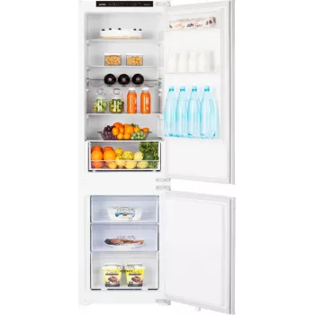 Gorenje Kombinētais ledusskapis NRKI418EP1 BE, 246 L, No Frost (ledusskapis), N-ST, 3 kg/24h, E, Balts