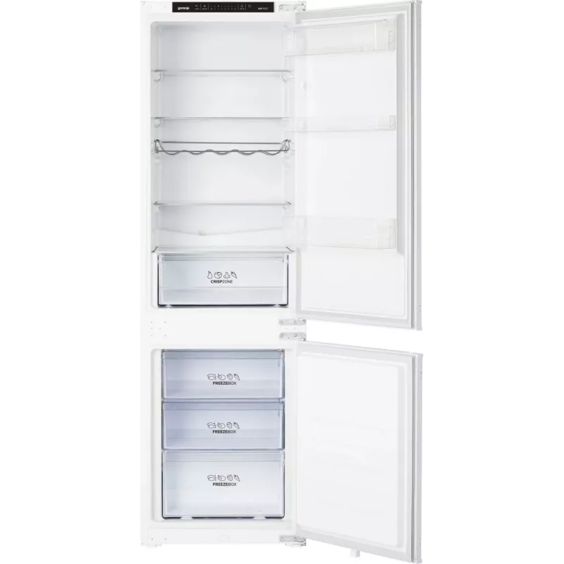 Gorenje Kombinētais ledusskapis NRKI418EP1 BE, 246 L, No Frost (ledusskapis), N-ST, 3 kg/24h, E, Balts