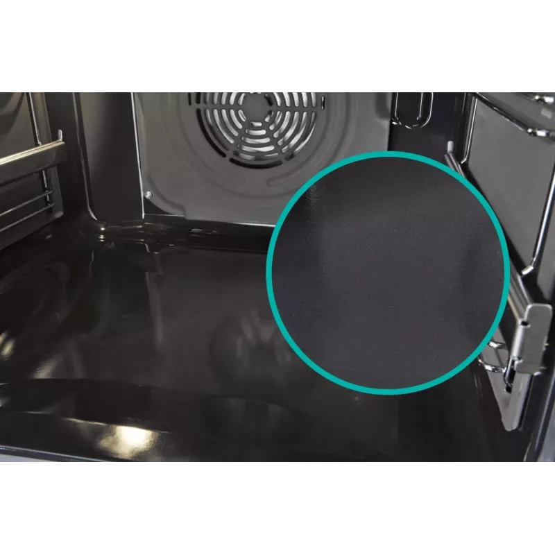 Gorenje GEC5A41WG Brīvi stāvoša plīts ar elektrisko cepeškrāsni un keramikas virsmu, balta
