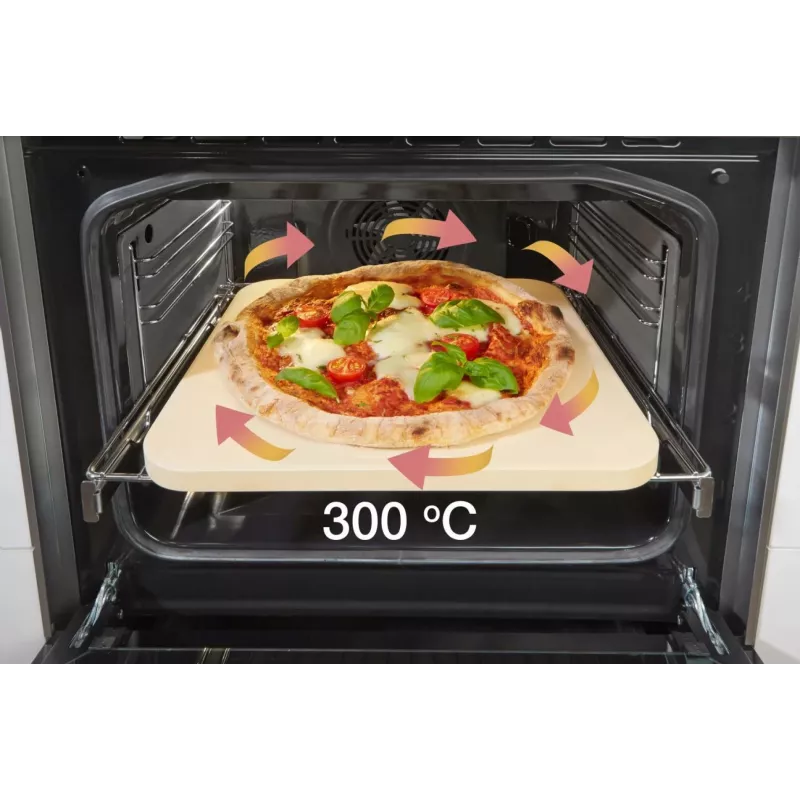 Gorenje GEC5A41WG Brīvi stāvoša plīts ar elektrisko cepeškrāsni un keramikas virsmu, balta