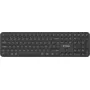 Bezvadu tastatūra YENKEE YKB 2050 EGO 2.4G Bluetooth — kompakts izkārtojums, divrežīmu bezvadu