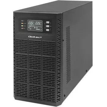 Nepārtrauktās barošanas avots QOLTEC 52282 3kVA Line-Interactive ar LCD displeju