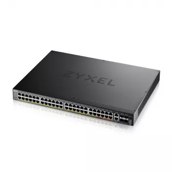 Zyxel XGS2220-54HP pārvaldāms L3 Gigabit Ethernet (10/100/1000) PoE slēdzis