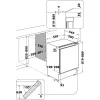 Whirlpool WBUFZ011 Brīvstāvošs saldētājs zem letes 91 L