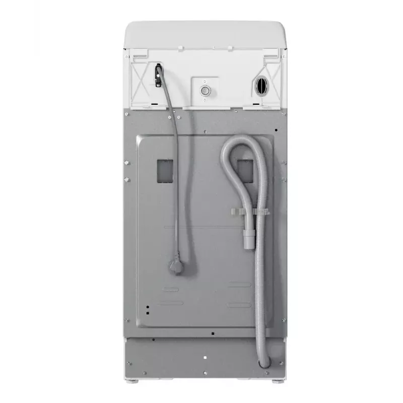 Veļas mazgājamā mašīna ar augšējo ielādi Indesit BTW L60400 EE/N — 6 kg, 1000 apgr./min, 400×600×900 mm, balta