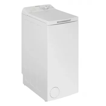 Veļas mazgājamā mašīna ar augšējo ielādi Indesit BTW L60400 EE/N — 6 kg, 1000 apgr./min, 400×600×900 mm, balta