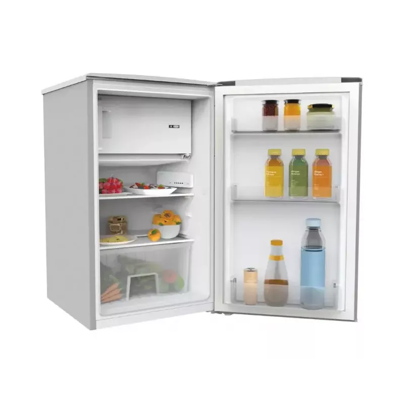 Kombinētais ledusskapis Candy Comfort COT1S45ESH, brīvi stāvošs, 106 L (91 L ledusskapis, 15 L saldētava), E klase, sudrabs