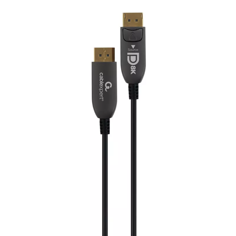 DisplayPort kabelis Gembird CC-DP8K-AOC-30M 30m Melns