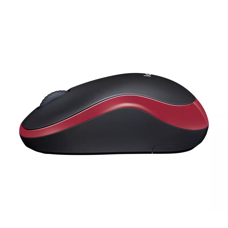 LOGITECH Bezvadu pele M185 Sarkanā