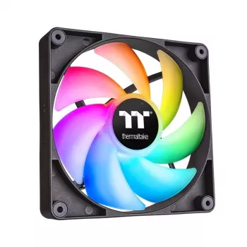 Ventilators Thermaltake CT120 ARGB Sync Melns Balts 500-2000 RPM Hidrauliskais