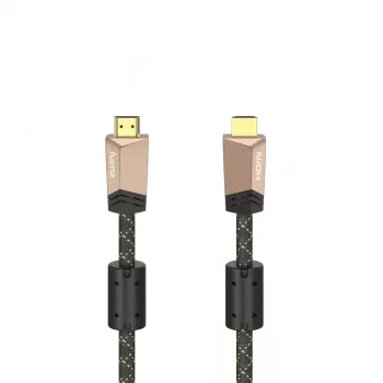 Hama 00205026 HDMI kabelis 3 m HDMI Type A (Standarta) Melns, Rozā