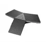 HP Poly Studio X50/X52/X70/USB galda mikrofons, melns