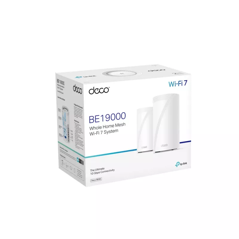 TP-Link Deco BE85 BE19000 Veselas Mājas Tīkla Wi-Fi 7 Mesh Sistēma (Trīsjoslu)