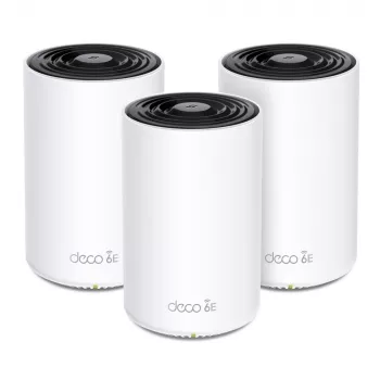 TP-Link Deco XE75 Pro AXE5400 Tri-Band Mesh Wi-Fi 6E sistēma (balta)