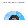TP-Link Deco XE75 Pro AXE5400 Tri-Band Mesh Wi-Fi 6E sistēma (balta)